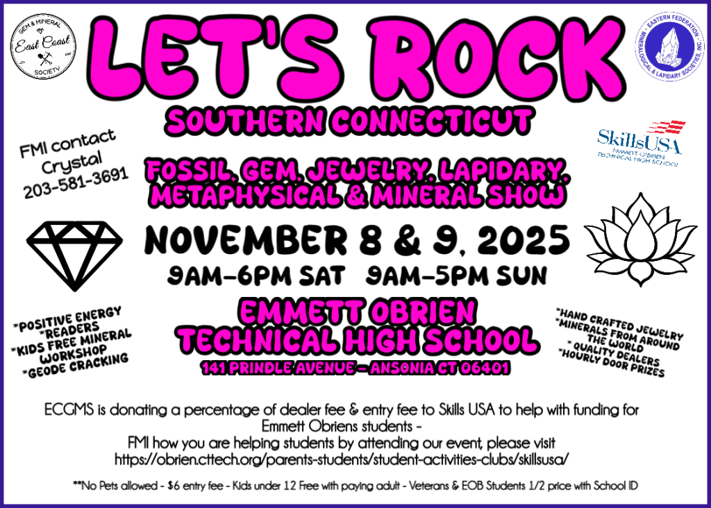 ECGMS Fall Mineral Show