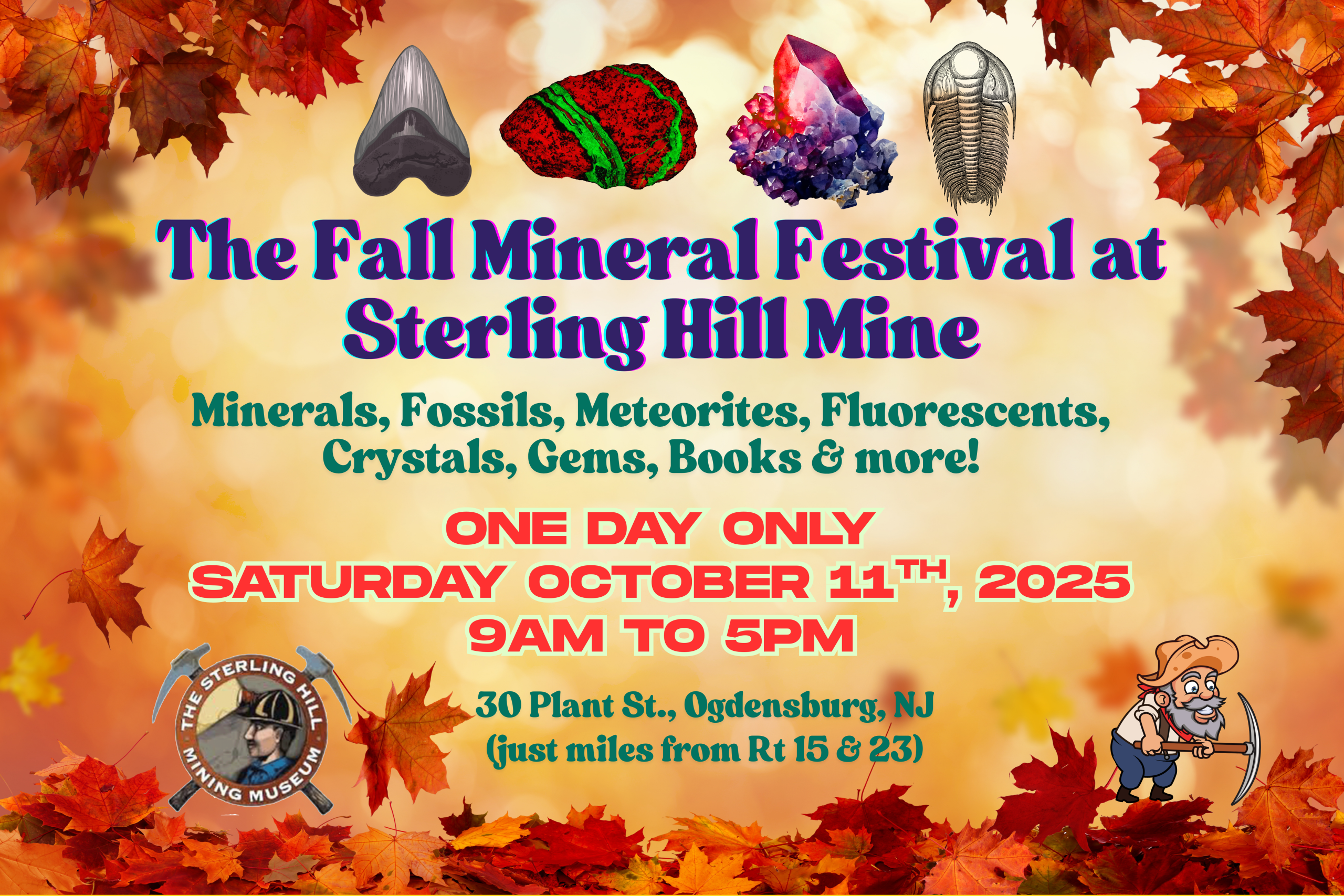 Fall Mineral Festival at Sterling Hill Mine